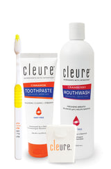 Oral Care Set (Toothpaste, Mouthwash,Toothbrush, Floss)