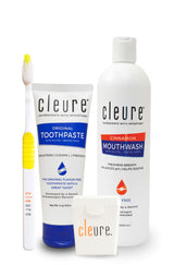 Oral Care Set (Toothpaste, Mouthwash,Toothbrush, Floss)